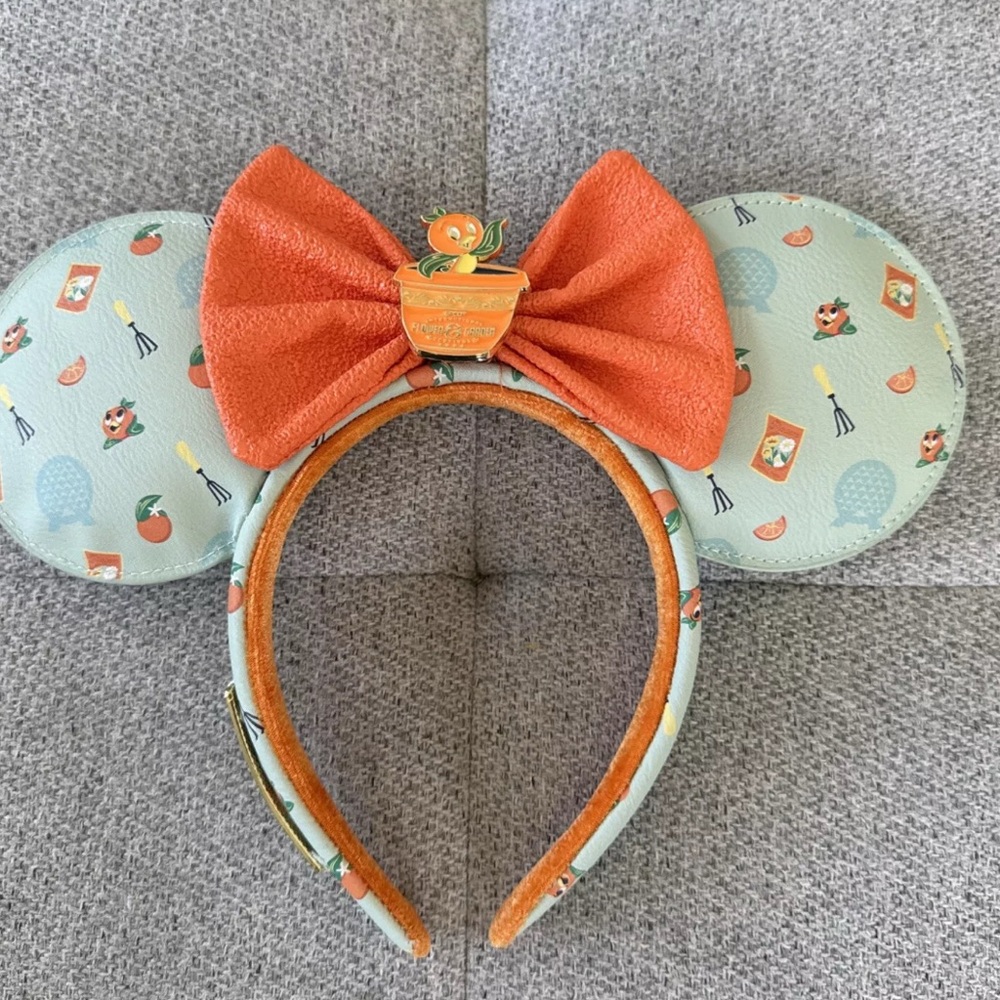 Epcot Flower and Garden Festival Ears Disney Orange Bird Mouse Ears Headband